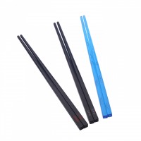 Wholesale Black ABS Plastic Chopsticks With Your Logo For Chopsticks Promotional